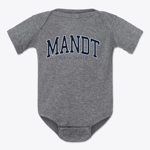Mandt North Dakota Traditional Baby Onesie