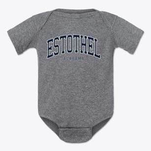 Estothel Alabama Traditional Baby Onesie
