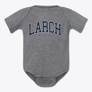 Larch Michigan Traditional Baby Onesie