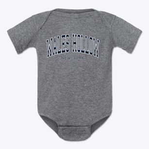 Wales Hollow New York Traditional Baby Onesie