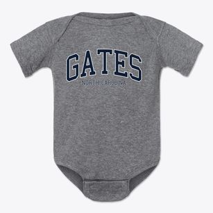 Gates North Carolina Traditional Baby Onesie