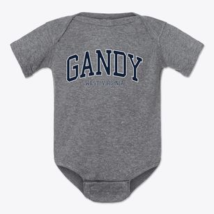 Gandy West Virginia Traditional Baby Onesie