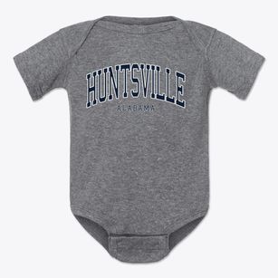 Huntsville Alabama Traditional Baby Onesie
