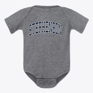Stephenson West Virginia Traditional Baby Onesie