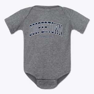 Coopertown Tennessee Traditional Baby Onesie