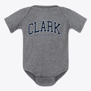 Clark North Carolina Traditional Baby Onesie