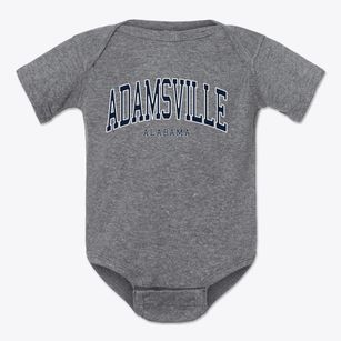 Adamsville Alabama Traditional Baby Onesie