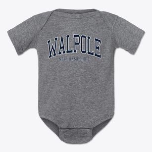 Walpole New Hampshire Traditional Baby Onesie