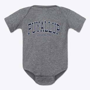 Puyallup Washington Traditional Baby Onesie