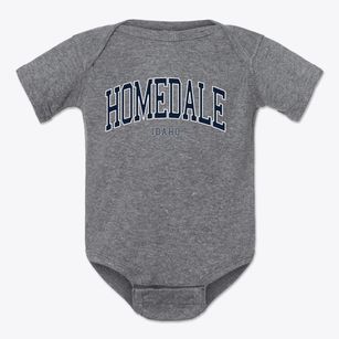 Homedale Idaho Traditional Baby Onesie
