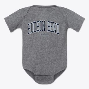 Hudson Bend Texas Traditional Baby Onesie