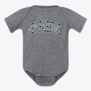 New Palestine Indiana Traditional Baby Onesie