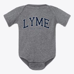 Lyme New York Traditional Baby Onesie