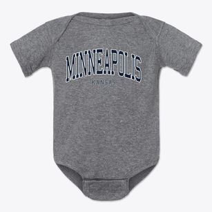Minneapolis Kansas Traditional Baby Onesie