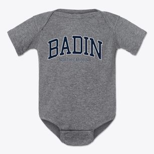 Badin North Carolina Traditional Baby Onesie