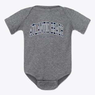 Atlantic Beach New York Traditional Baby Onesie