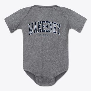Wakeeney Kansas Traditional Baby Onesie