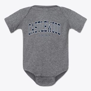 Castlewood Virginia Traditional Baby Onesie
