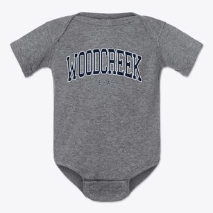 Woodcreek Texas Traditional Baby Onesie