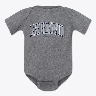 Lake Brownwood Texas Traditional Baby Onesie