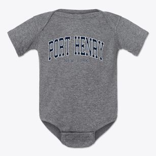 Port Henry New York Traditional Baby Onesie
