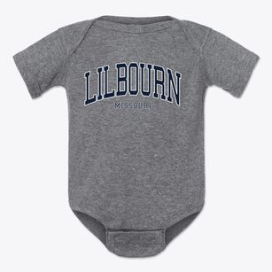 Lilbourn Missouri Traditional Baby Onesie