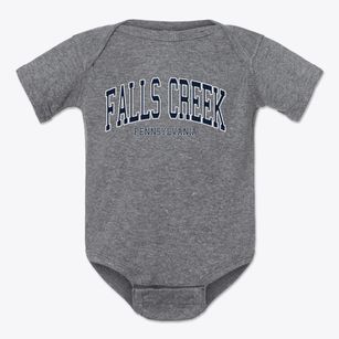 Falls Creek Pennsylvania Traditional Baby Onesie