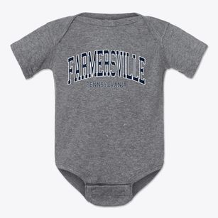 Farmersville Pennsylvania Traditional Baby Onesie