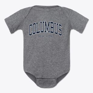 Columbus New York Traditional Baby Onesie
