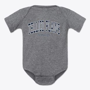 Tellico Plains Tennessee Traditional Baby Onesie