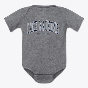 Lake Waukomis Missouri Traditional Baby Onesie