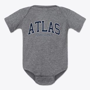 Atlas Pennsylvania Traditional Baby Onesie
