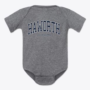 Haworth Oklahoma Traditional Baby Onesie