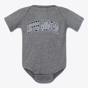 Copper Mountain Colorado Traditional Baby Onesie