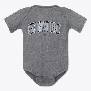 New Grand Chain Illinois Traditional Baby Onesie
