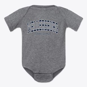 Wellersburg Pennsylvania Traditional Baby Onesie