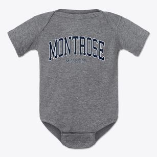 Montrose Mississippi Traditional Baby Onesie