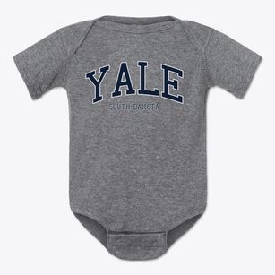 Yale South Dakota Traditional Baby Onesie