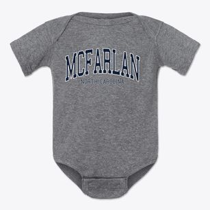 Mcfarlan North Carolina Traditional Baby Onesie