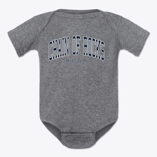 Chain Of Rocks Missouri Traditional Baby Onesie