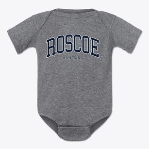 Roscoe Montana Traditional Baby Onesie
