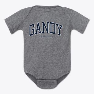 Gandy Nebraska Traditional Baby Onesie