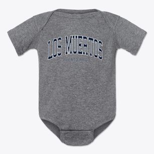 Los Muertos Puerto Rico Traditional Baby Onesie