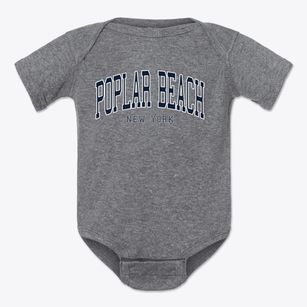 Poplar Beach New York Traditional Baby Onesie