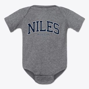 Niles Michigan Traditional Baby Onesie
