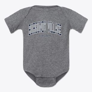 Burgundy Village Virginia Traditional Baby Onesie