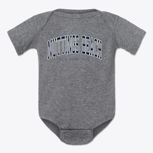Nuttings Beach New Hampshire Traditional Baby Onesie