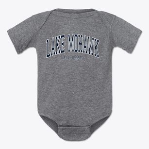 Lake Mohawk New Jersey Traditional Baby Onesie