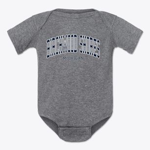 Birchwood Shores Michigan Traditional Baby Onesie