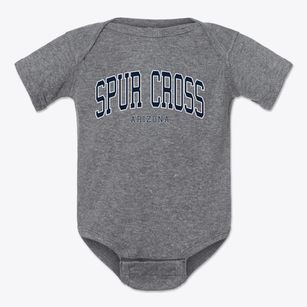 Spur Cross Arizona Traditional Baby Onesie